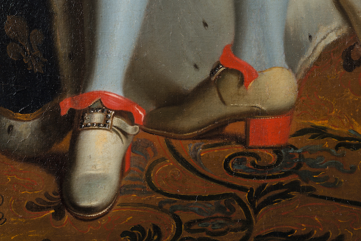 detail from painting in Versailles, photo by Christophe Fouin