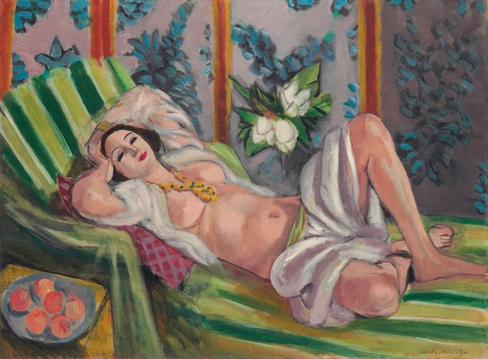 Henri Matisse Odalisque couchee aux magnolias