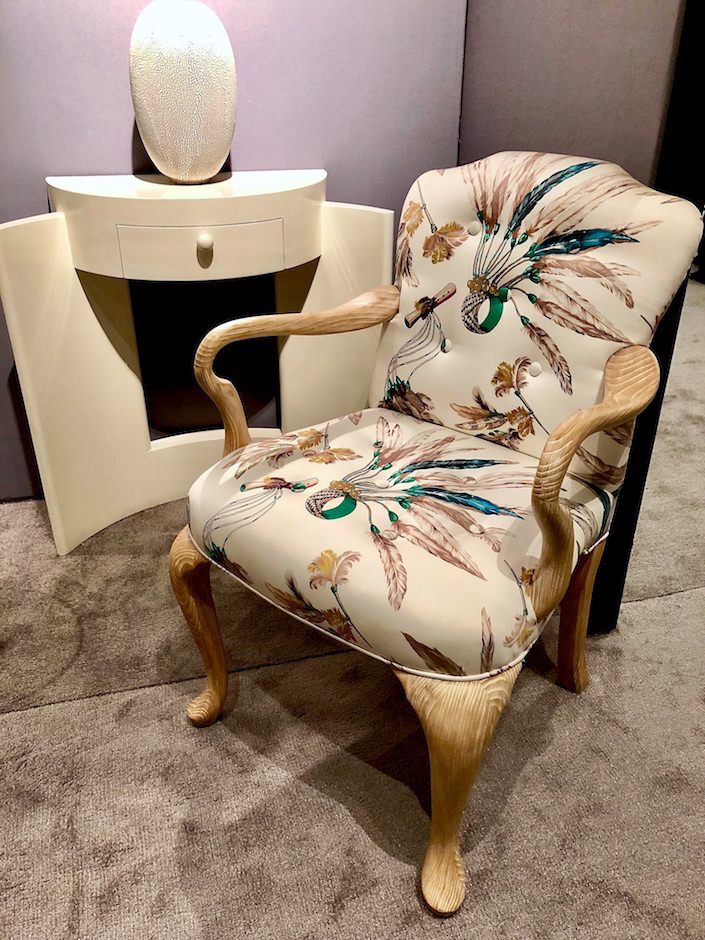 Liz O'Brien chair at Salon show