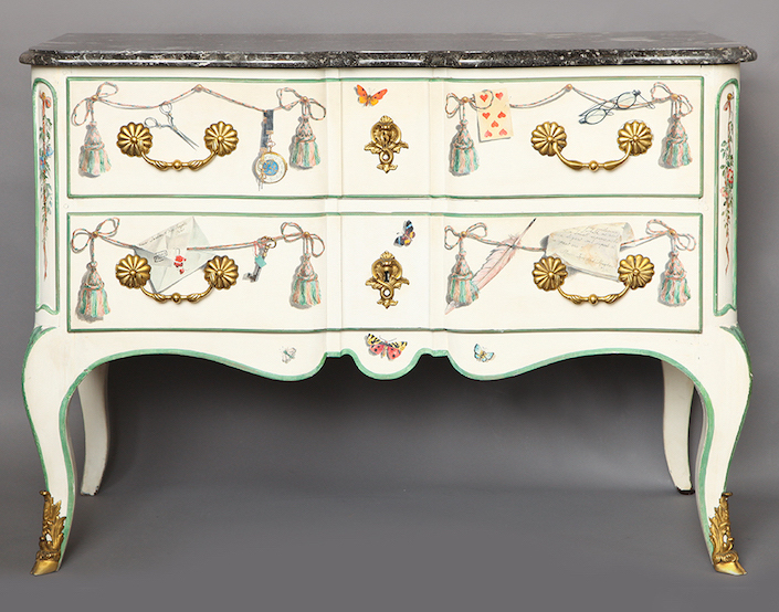 liz o'brien Maison Jansen commode at Salon cropped