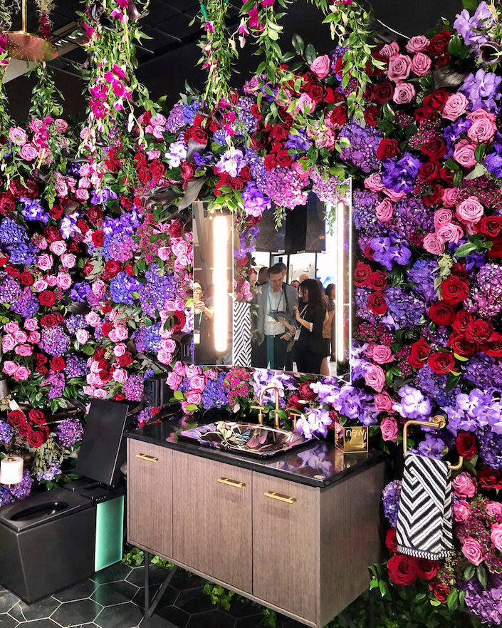 Kohler Bloom installation at KBIS