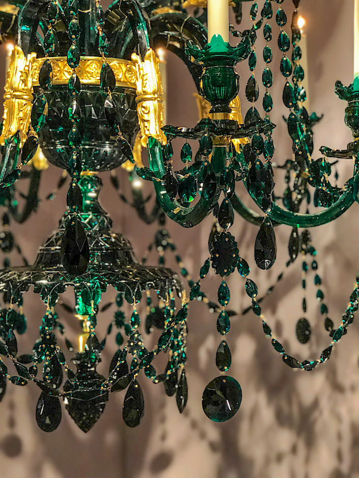 chandelier detail