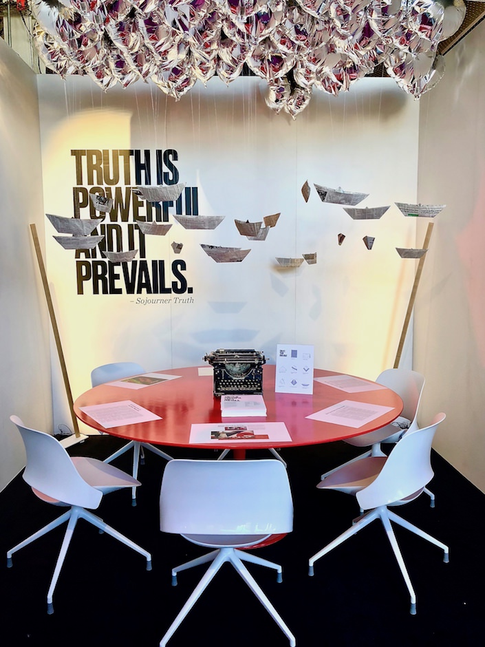 Novita table at Dining by Design 2018