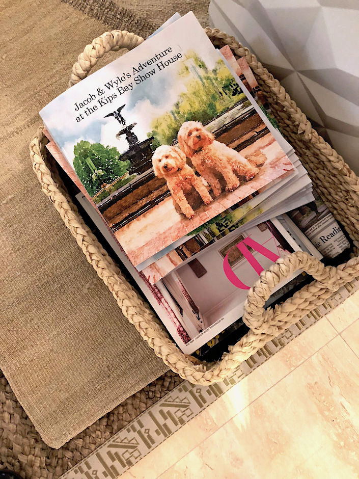 Philip Mitchell dog book at Kips Bay