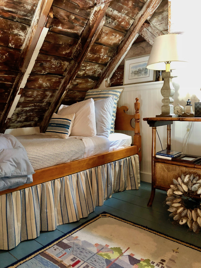 Nantucket boathouse sleeping loft