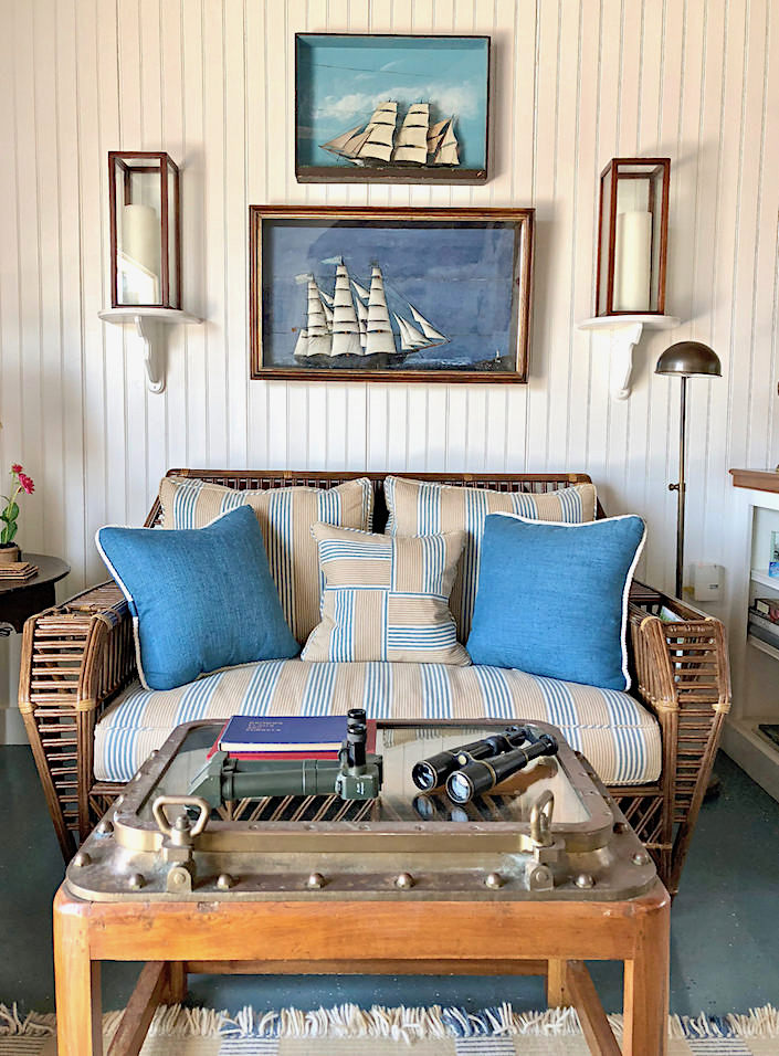 Nantucket boathouse vignette