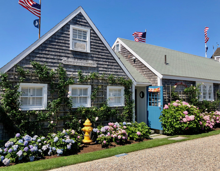 Nantucket boathouse
