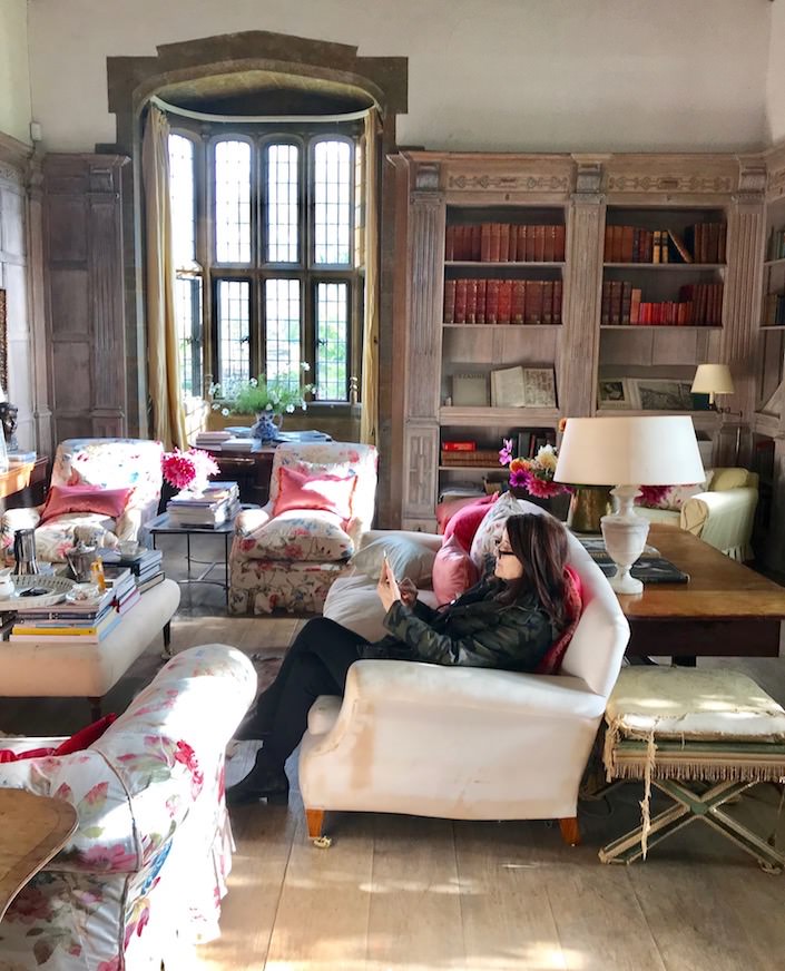 Stacey Bewkes of Quintessence at Wardington Manor, photo by Susanna Salk