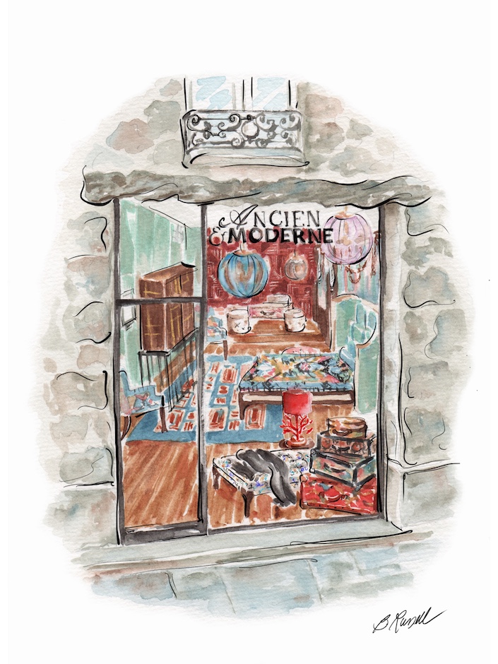 Ancien et Moderne 2019, illustration by B. Russell Melzer