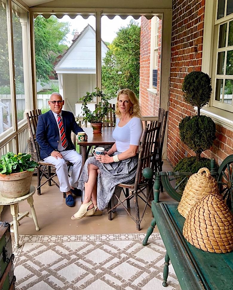 Susanna Salk and Anthony Baratta at Colonial Williamsburg