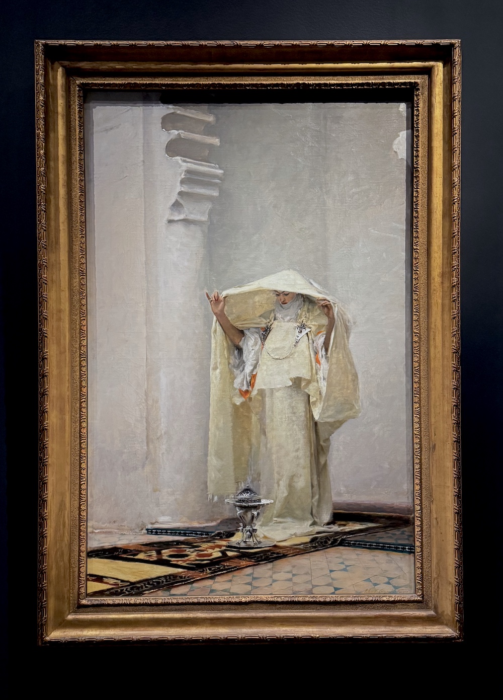 John Singer Sargent, Fumée d'Ambre Gris, oil on canvas, 1880, Clark Art Institute, Williamstown, Massachusetts via Quintessence