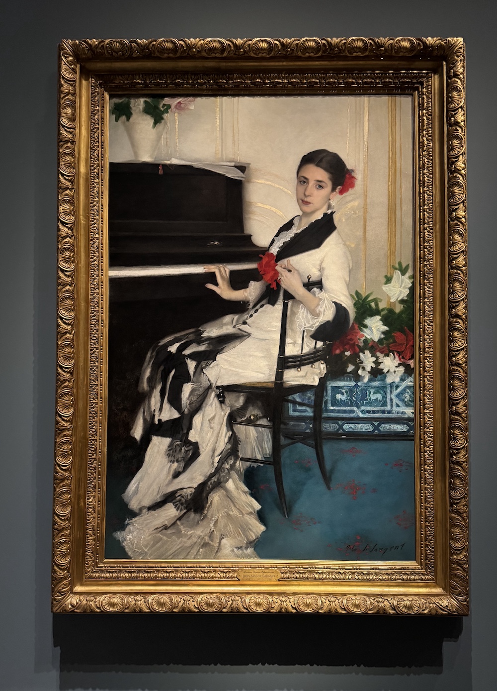 Madame Ramón Subercaseaux, 1880, oil on canvas, Sarofim Foundation, Houston