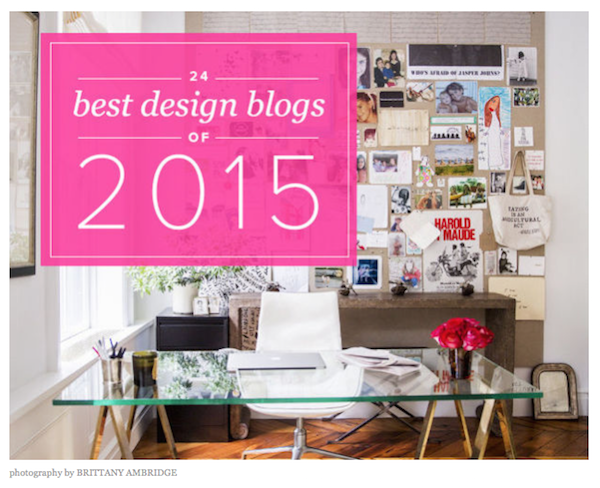 24 best design blogs by Domino magazine