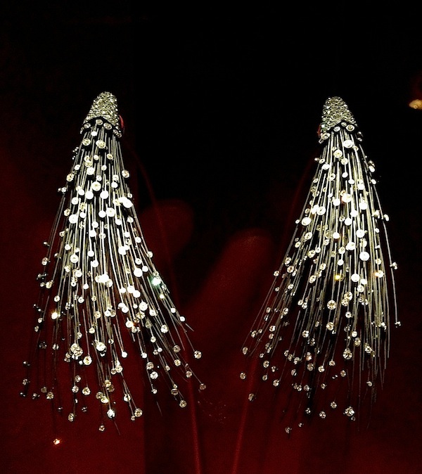JAR Earrings, 2010 Diamonds, silver, gold. JAR