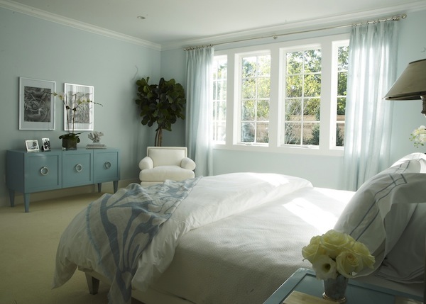 Master bedroom in Piper House at Kensett Bedroom in Kensett Darien model home