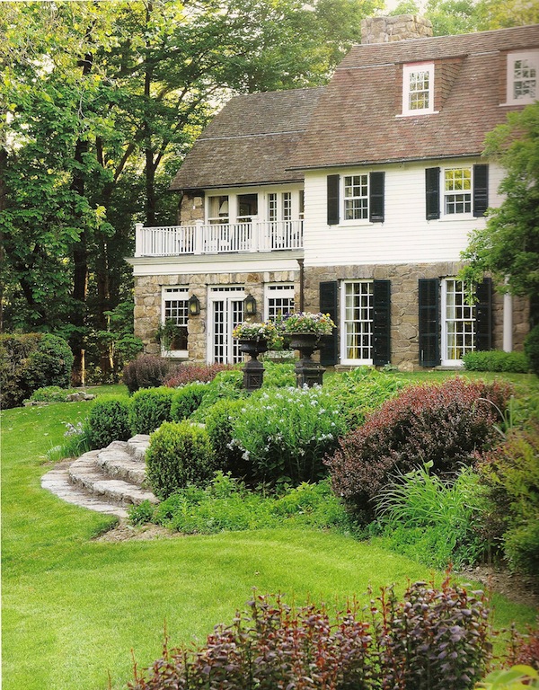 Alease Fisher Tallman house in Greenwich, CT In the Garden by Stacy Bass