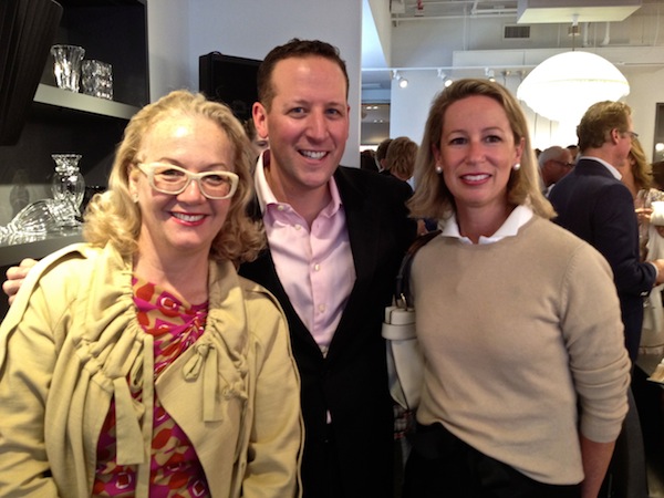 Alessandra Branca, Philip Bershad & Whitney Pamula ELLE DECOR A-list party