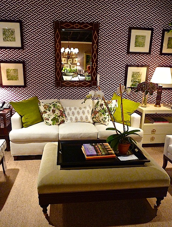 Alexa Hampton Hickory Chair at High Point Thank you House Beautiful