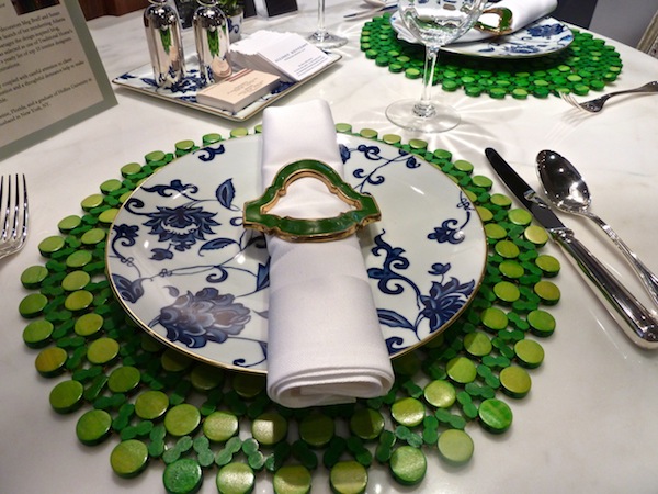 Allison Hennessy tablescape at Bilotta kitchens Art of the Table at Bilotta kitchens