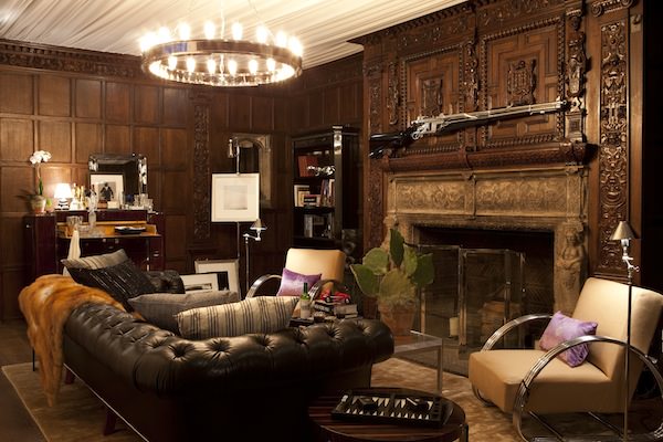 Ally Coulter Holiday House back in_mini Holiday House 2012 room by Ally Coulter with Ralph Lauren