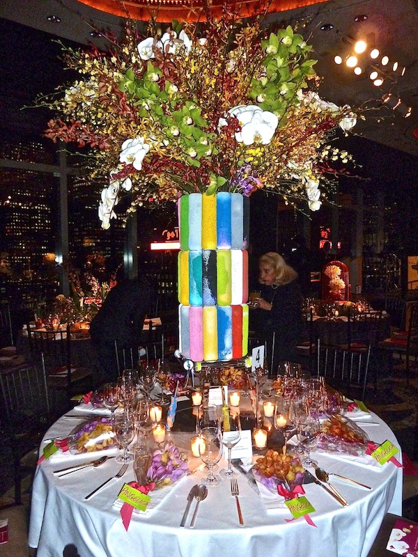 Angelica Flowers & events Orchid Dinner table botanical garden