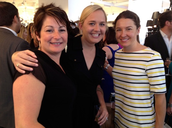 Ann Feldstein, Liza Weiner & Zoe Settle ELLE DECOR A-list party