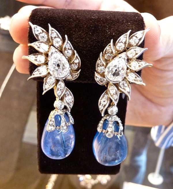 Antique Chaumet earring circa 1880 Greenwich jewelry