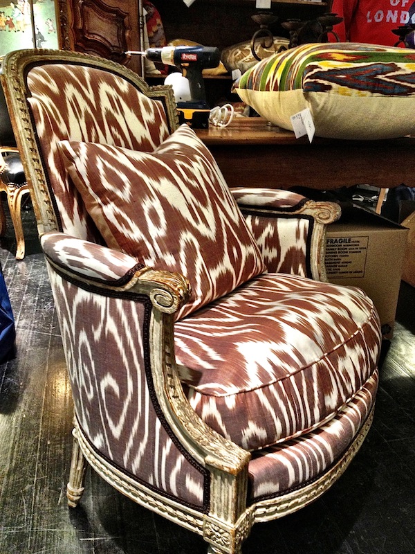 Antique bergere Designing Greenwich