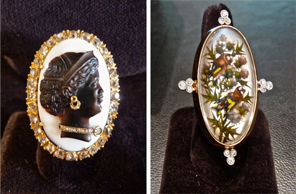Antique-rings-at-Simon-Teakle Greenwich jewelry