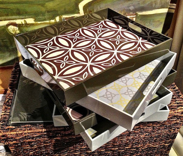 Audrey Sterk trays Designing Greenwich