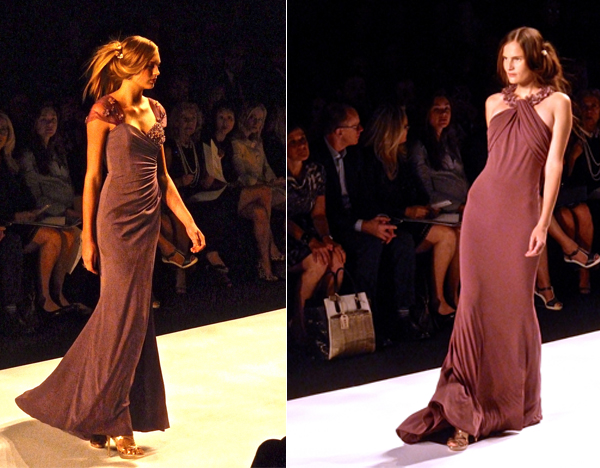 Badgley Mischka mulberry spring 2013 gowns Mercedes Benz Fashion Week