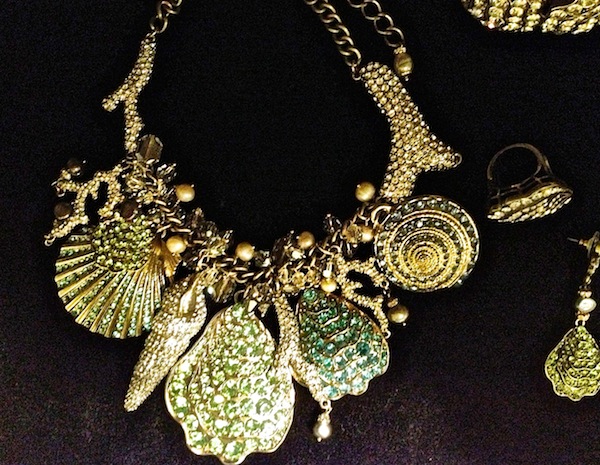 Badgley Mischka sealife necklace