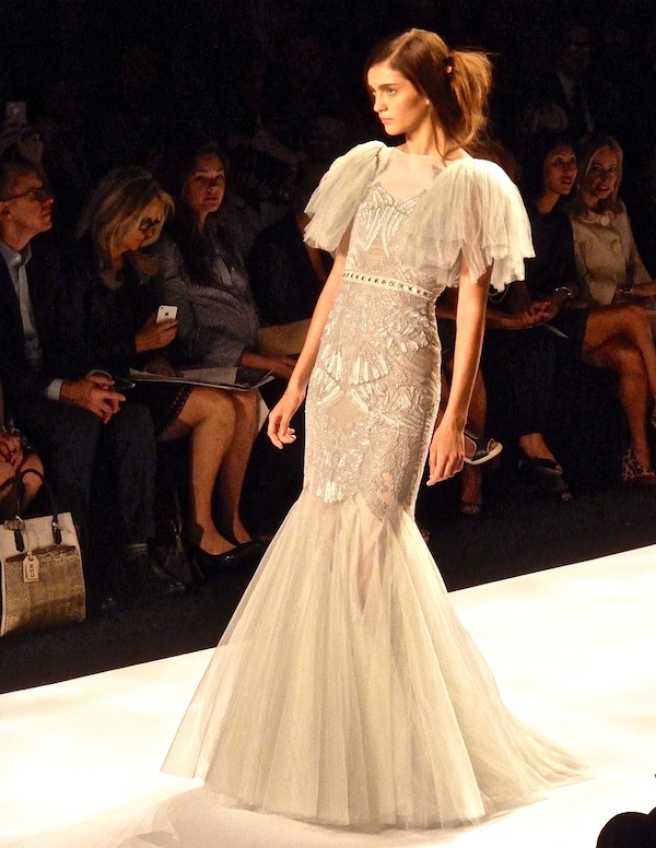 Badgley Mischka spring 2013 look 12 Mercedes Benz Fashion Week