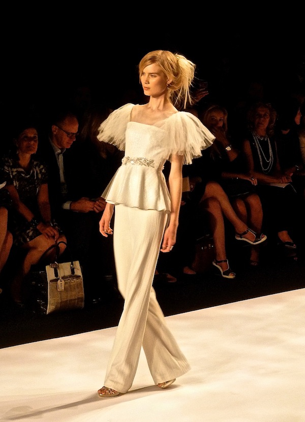 Badgley Mischka spring 2013 look 7 Mercedes Benz Fashion Week