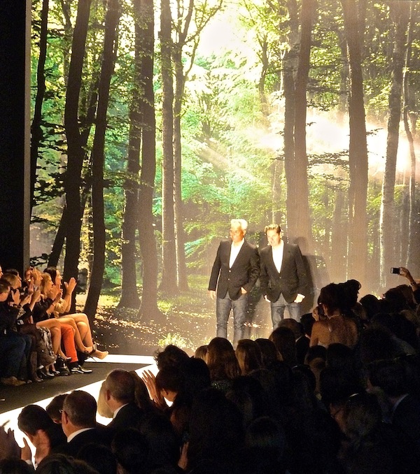 Badgley Mischka spring 2013 show finale Mercedes Benz Fashion Week