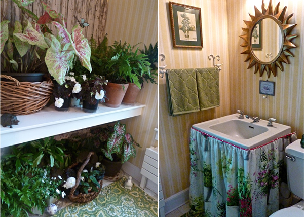 Bartlett-Arboretum-showhouse-powder-room Christman-Stuart Design at the Bartlett Arboretum showhouse