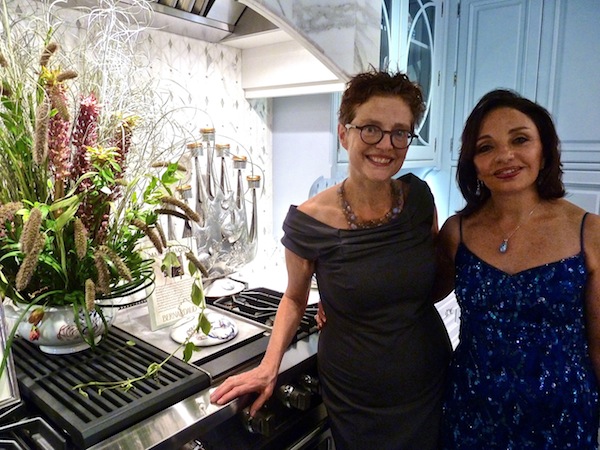 Bella Meyer and Carol Brewer at Bilotta Kitchens At the Table at Bilotta Kitchens