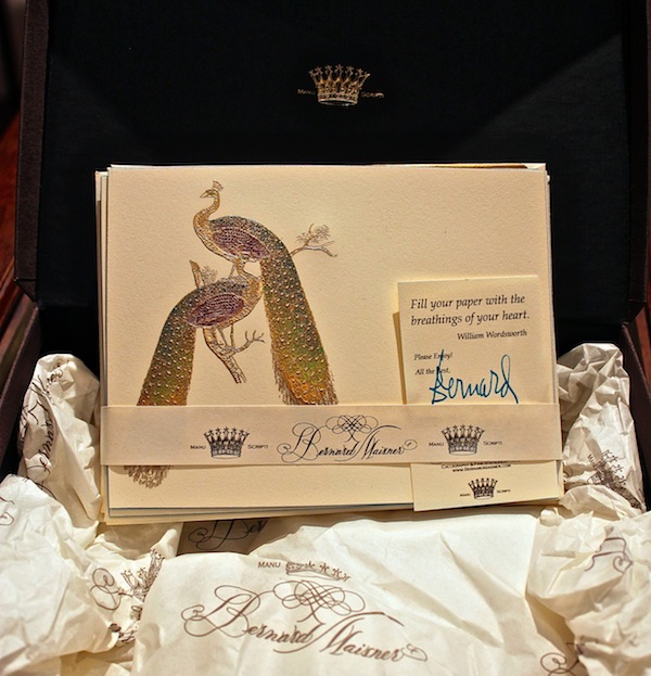 Bernard Maisner at the Mayflower Inn shop Bernard Maisner stationery at the Mayflower Inn