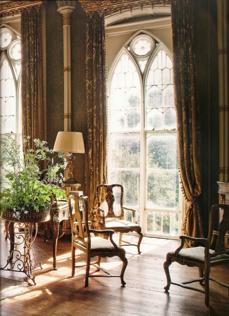 Birr Castle gothic music room