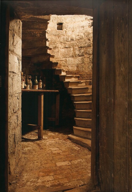 Birr Castle wine cellar