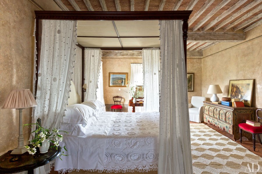 Camilla Guiness interiors, photo Oberto Gili for AD