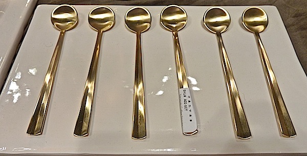 Canvas coffee spoons gift show