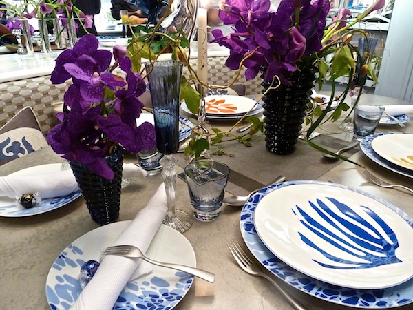 Carol Brewer tablescape at Art of the Table Art of the Table at Bilotta Kitchens