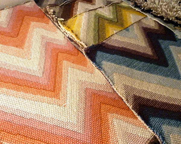 Celerie-Kemble-chevron-rug-for-Merida New Celerie Kemble collection for Merida