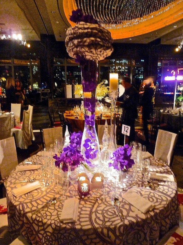 Charlotte Barnes Orchid Dinner table botanical garden