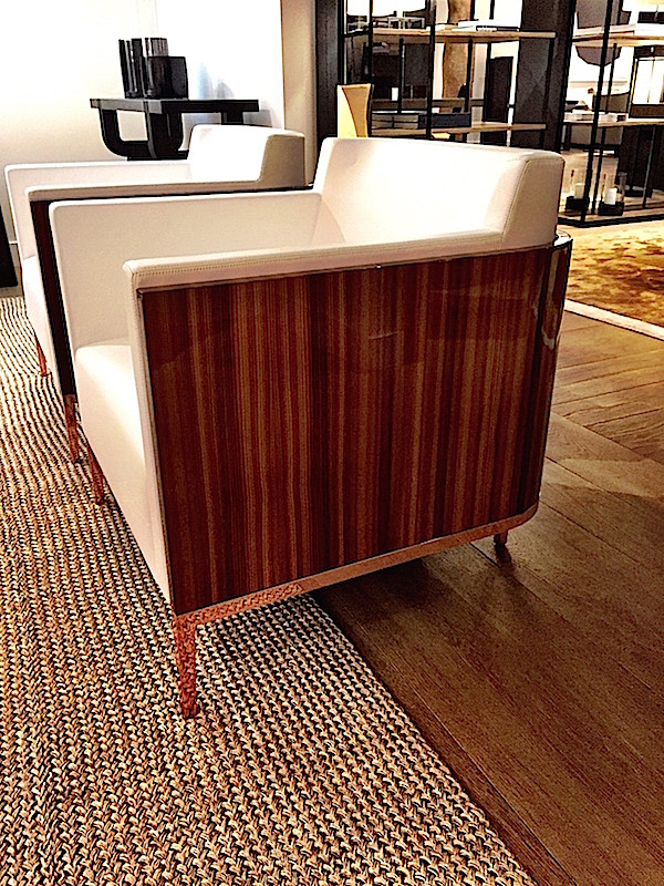 Christian Liaigre Shelter Arm Chair