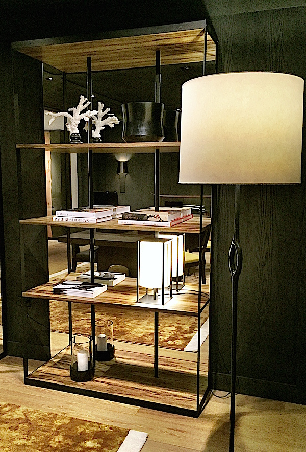 Christian Liaigre mirrored Editeur Bookcase