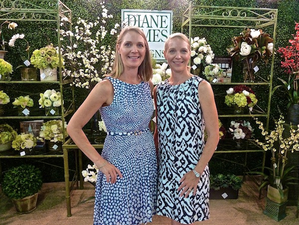 Cynthia and Carolyn James of Diane James New York Gift Fair