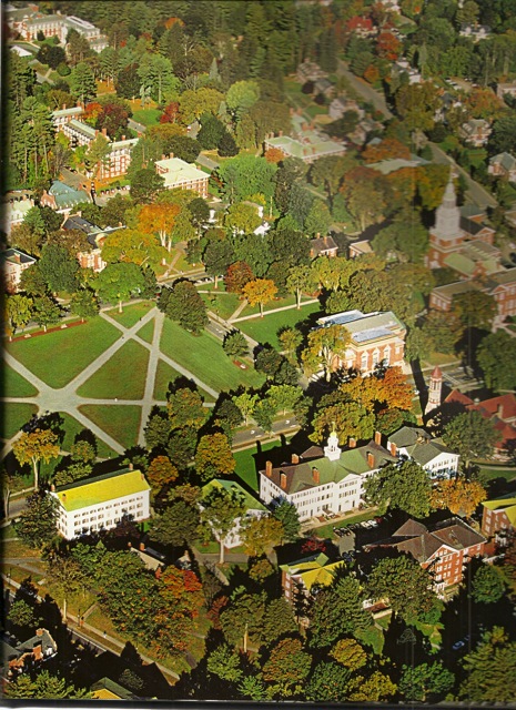 Dartmouth aerial view