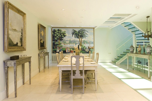 DeGournay_0015 crop copy Claud Cecil Gurney's London dining room